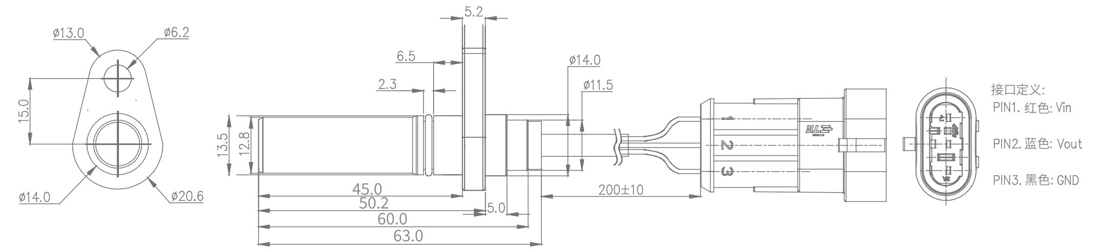 Spool Position Sensor,Speed sensor Spool Position Sensor,Speed sensor